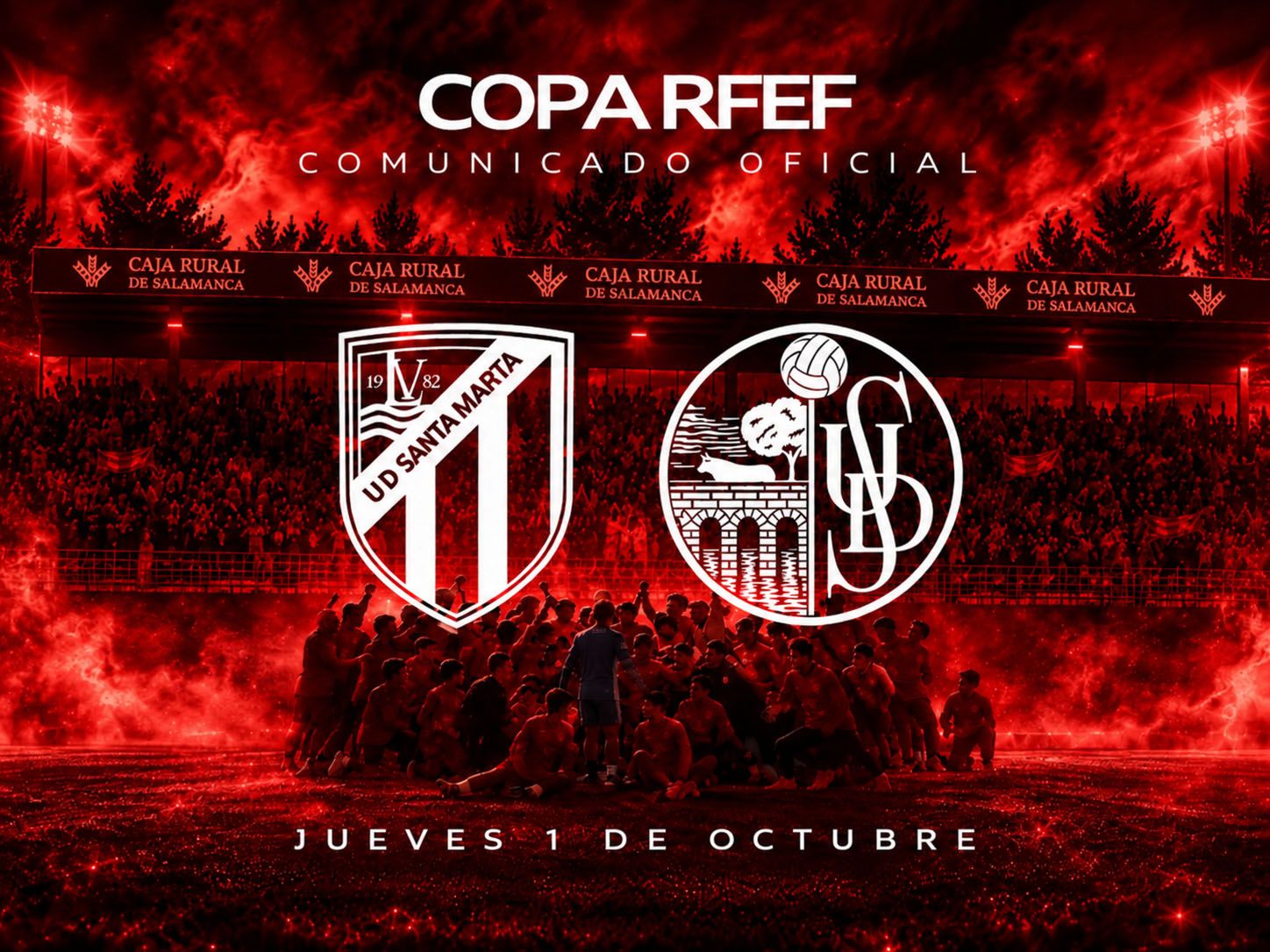 Protocolo para el partido de Copa RFEF Salamanca CF vs UDSM