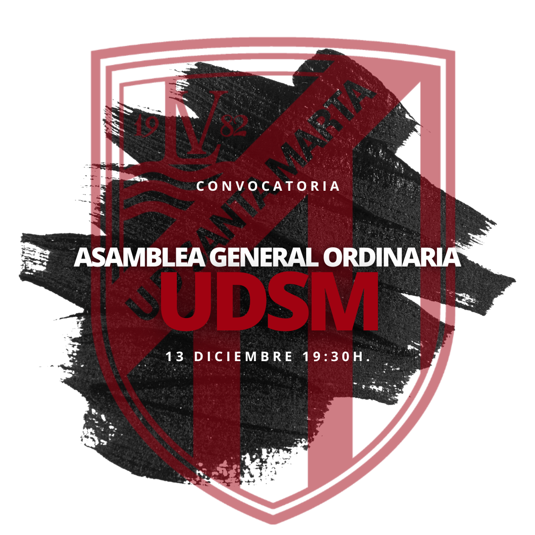 Convocatoria Asamblea General Ordinaria UDSM